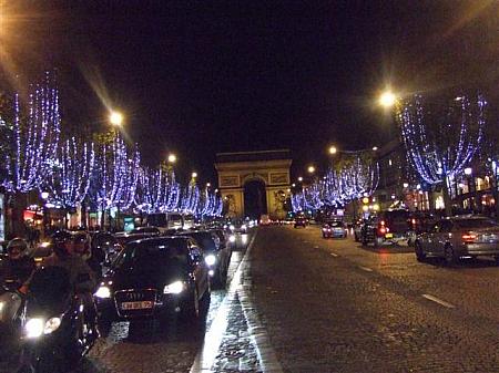クリスマスのパリ２００９ クリスマスイルミネーション