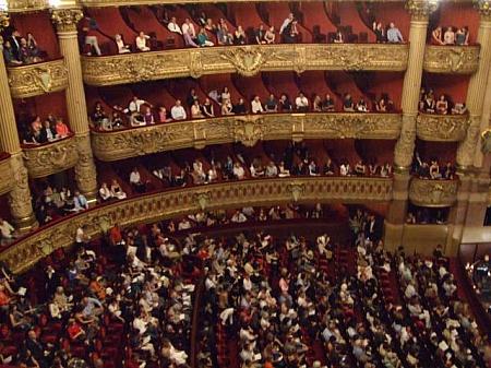 オペラ・ガルニエの座席