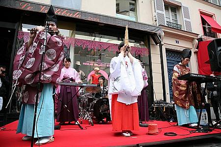 日本の伝統音楽である「雅楽」を現代風にアレンジ。