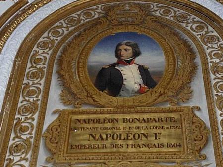 ナポレオン・ボナパルト(ナポレオン1世)。実はとても小柄だったとか・・・