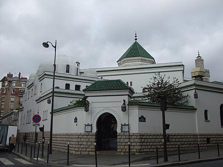 パリで一番大きなイスラム寺院、モスケ