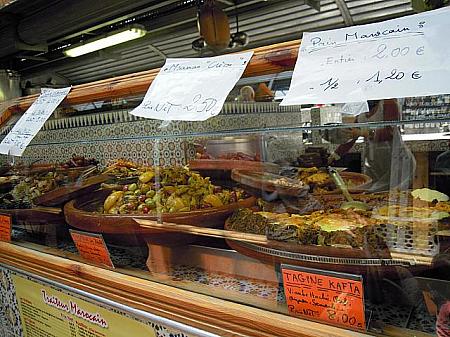 人気のモロッコ惣菜店