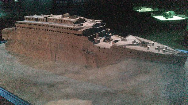 タイタニックの歴史を身近に感じることの出来るこちらは、2013年9月15日まで開催中です。