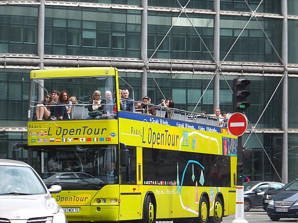 オープンバスのツアーも大人気！