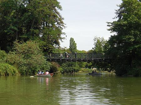 パリでボート遊びができる公園
