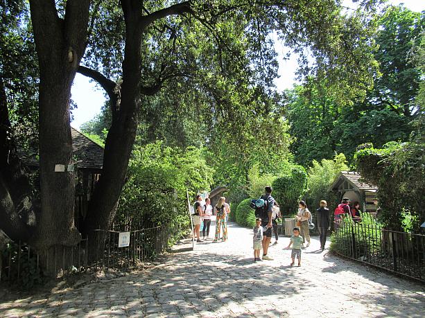 パリ植物園の中にはメナジュリーという動物園が併設されています。