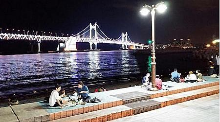 広安大橋の夜景
