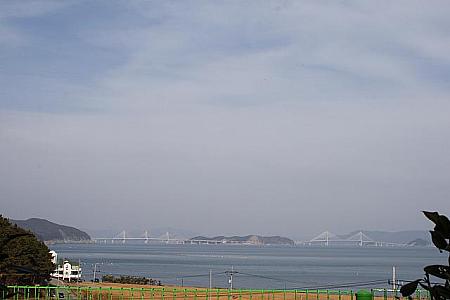 釜山新港の景色も！