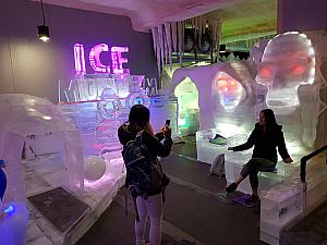 ☆いざ氷の国へ出発～！中はひんやり\n涼しい！