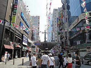賑やかな鍾路の街も、目と鼻の先！