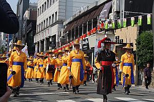 朝鮮通信使祭りのパレードは盛り上がります！