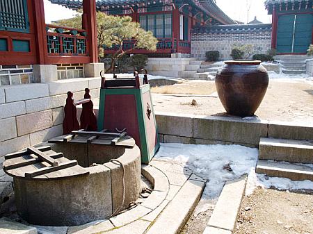 ☆トンイが洗濯した井戸端