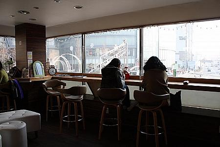 屋台からカフェへ、と釜山ではかなりの話題に！ロッテデパート西面店の地下街にもお店がオープンするほど。