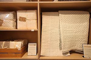 子供用のかわらかい綿素材使用の布団。