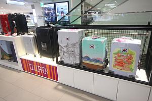 国旗マグネットが選べる人気のスーツケース