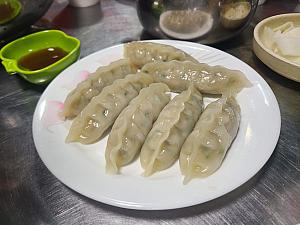 肉餃子。