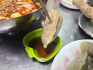 タレにつけて食べましょう！