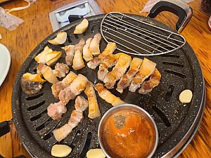 こちらはオギョプサルという脂ののった部位！