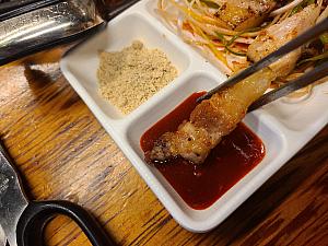 こちらはオギョプサルという脂ののった部位！