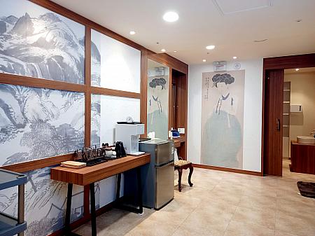 スパルーム入口