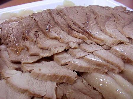 韓国料理食べ合わせ～茹でた豚肉とエビの塩辛