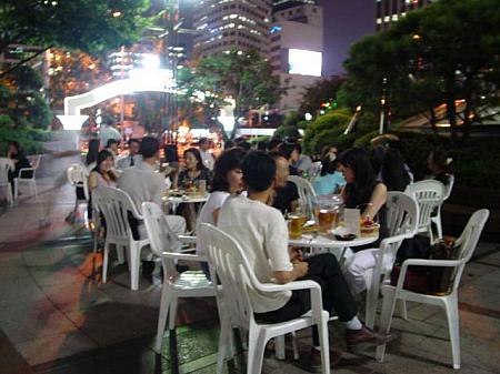 やっぱり夏も外で飲む！inソウル！