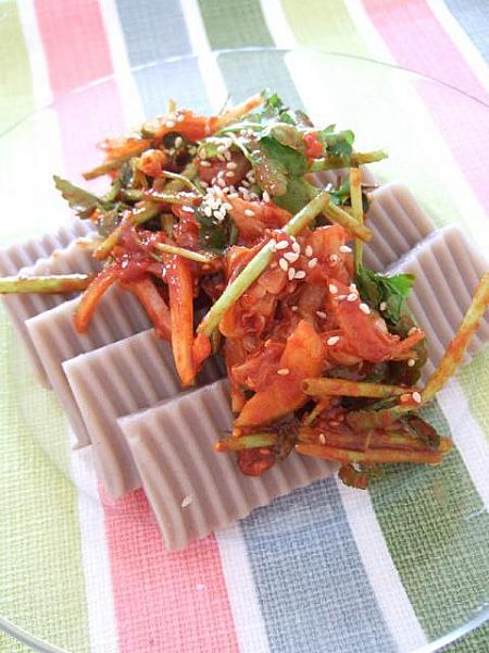 みゆき先生の簡単＆おいしい韓国料理レシピ！｢ムクの和えもの」