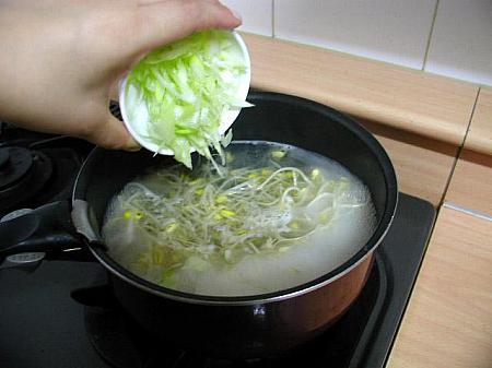 主婦企画、韓国料理を作ろう第５弾～コンナムルクッ編