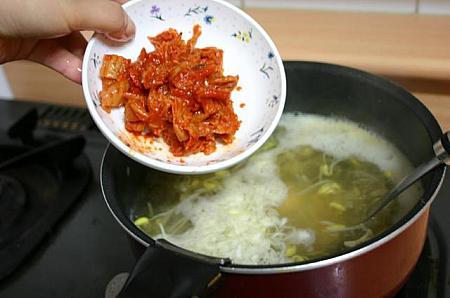主婦企画、韓国料理を作ろう第８弾～キムチグッ編