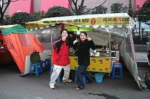 韓国の屋台食べ歩き in 釜山・西面！