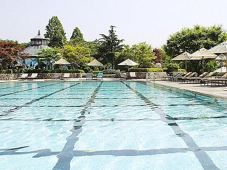 ソウル＆ソウル近郊のプールに行こう！ ソウルのプール 韓国のプール ソウルで泳ぐ 韓国で泳ぐ 漢江市民公園のプール ホテルのプール ソウル近郊のプールウォーターパーク
