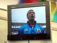 地下鉄２号線・サッカーテーマ列車「夢見るグラウンド」２００２