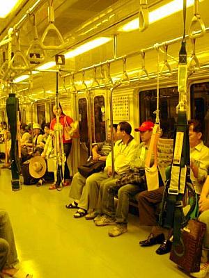 地下鉄６号線ワールドカップ列車｢アートメトロ｣