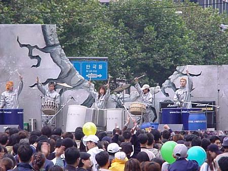 ソウル市民の日パレード！【２０００年】