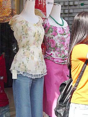 写真で見る梨大ファッションチェック！【２００２年５月】 ５月の服装5月の服装
