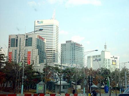 ソウル中心部の主な通りの名前