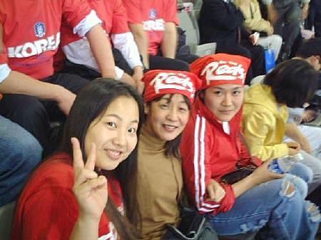 ２００３年４月１６日、韓国ｖｓ日本　サッカー親善試合