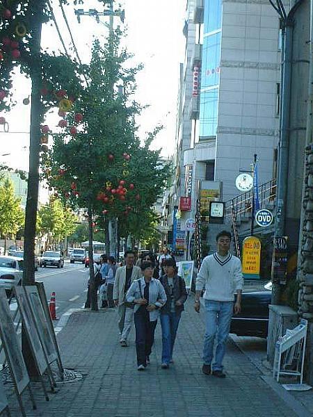秋の弘大を歩いてみよう！～２００３年１１月編