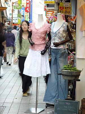 春の明洞と東大門市場を歩いてみよう！～２００４年５月編