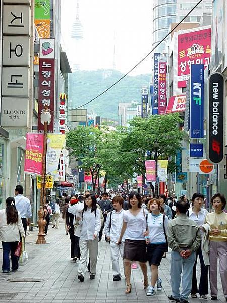 春の明洞と東大門市場を歩いてみよう！～２００４年５月編