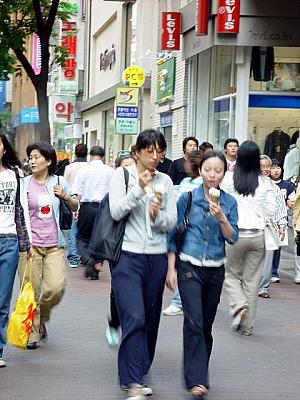 春の明洞と東大門市場を歩いてみよう！～２００４年５月編