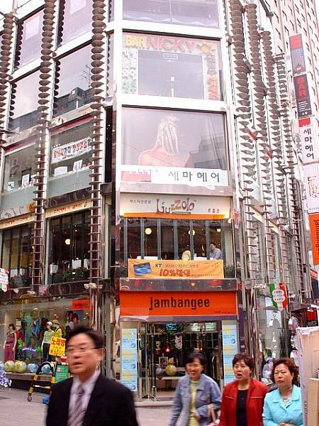 春の明洞と東大門市場を歩いてみよう！～２００４年５月編