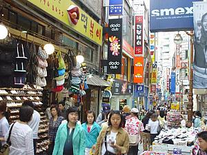 春の明洞と東大門市場を歩いてみよう！～２００４年５月編