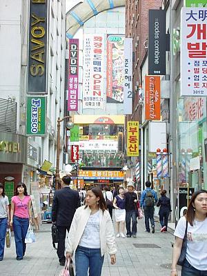 春の明洞と東大門市場を歩いてみよう！～２００４年５月編