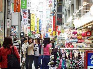 春の明洞と東大門市場を歩いてみよう！～２００４年５月編