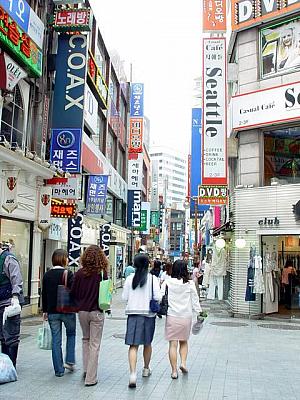 春の明洞と東大門市場を歩いてみよう！～２００４年５月編