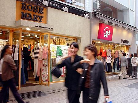 春の明洞と東大門市場を歩いてみよう！～２００４年５月編