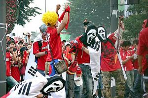 写真で見るワールドカップの応援 in ソウル、第２弾！【２００６年」