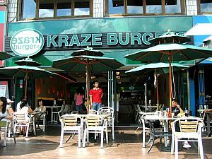 ハンバーグのチェーン店「KRAZE BURGERS」 