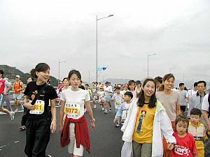 釜山ビーチハーフマラソン大会